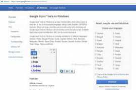 Google Input Tools for PC